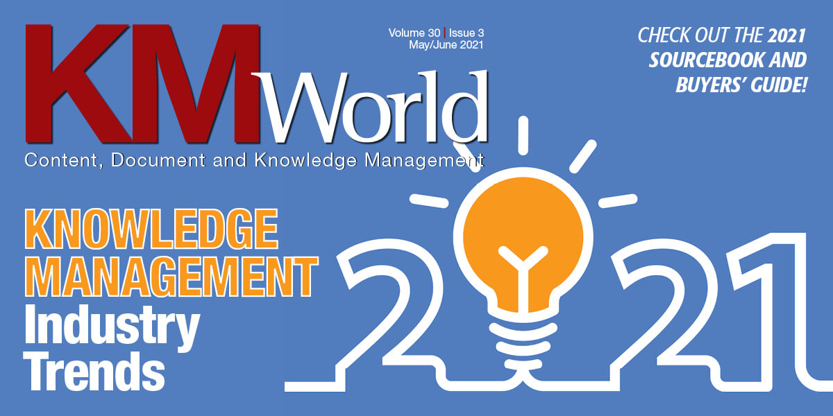KMWorld Cover