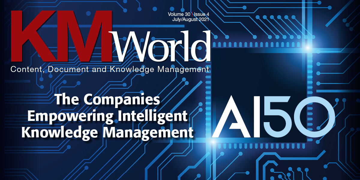 KMWorld Cover