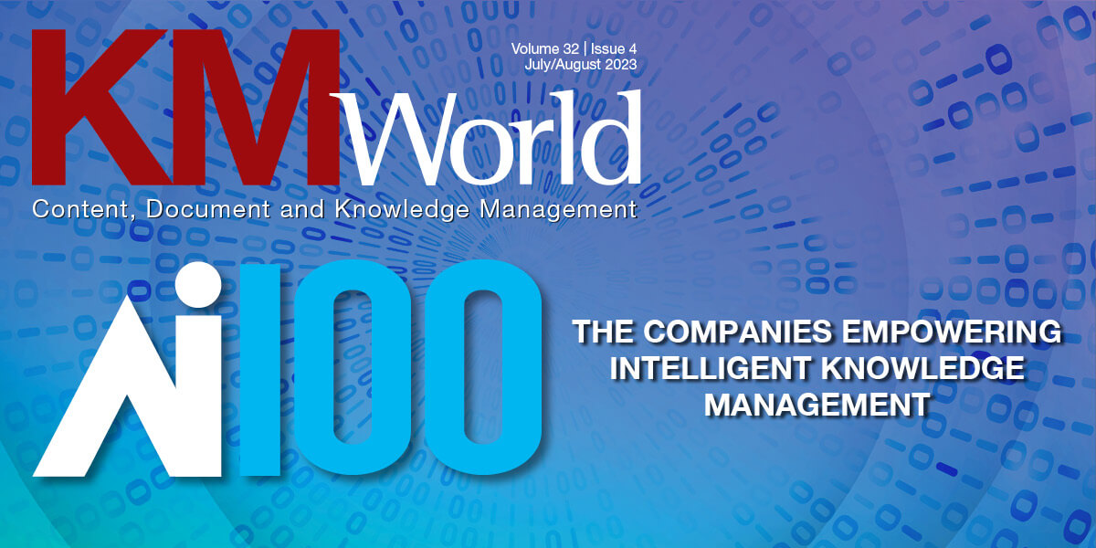 KMWorld Cover