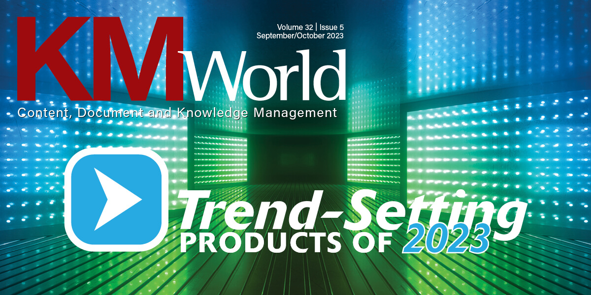 KMWorld Cover