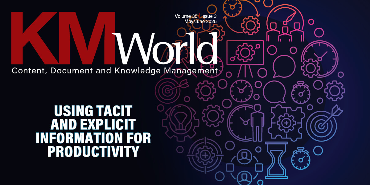 KMWorld Cover