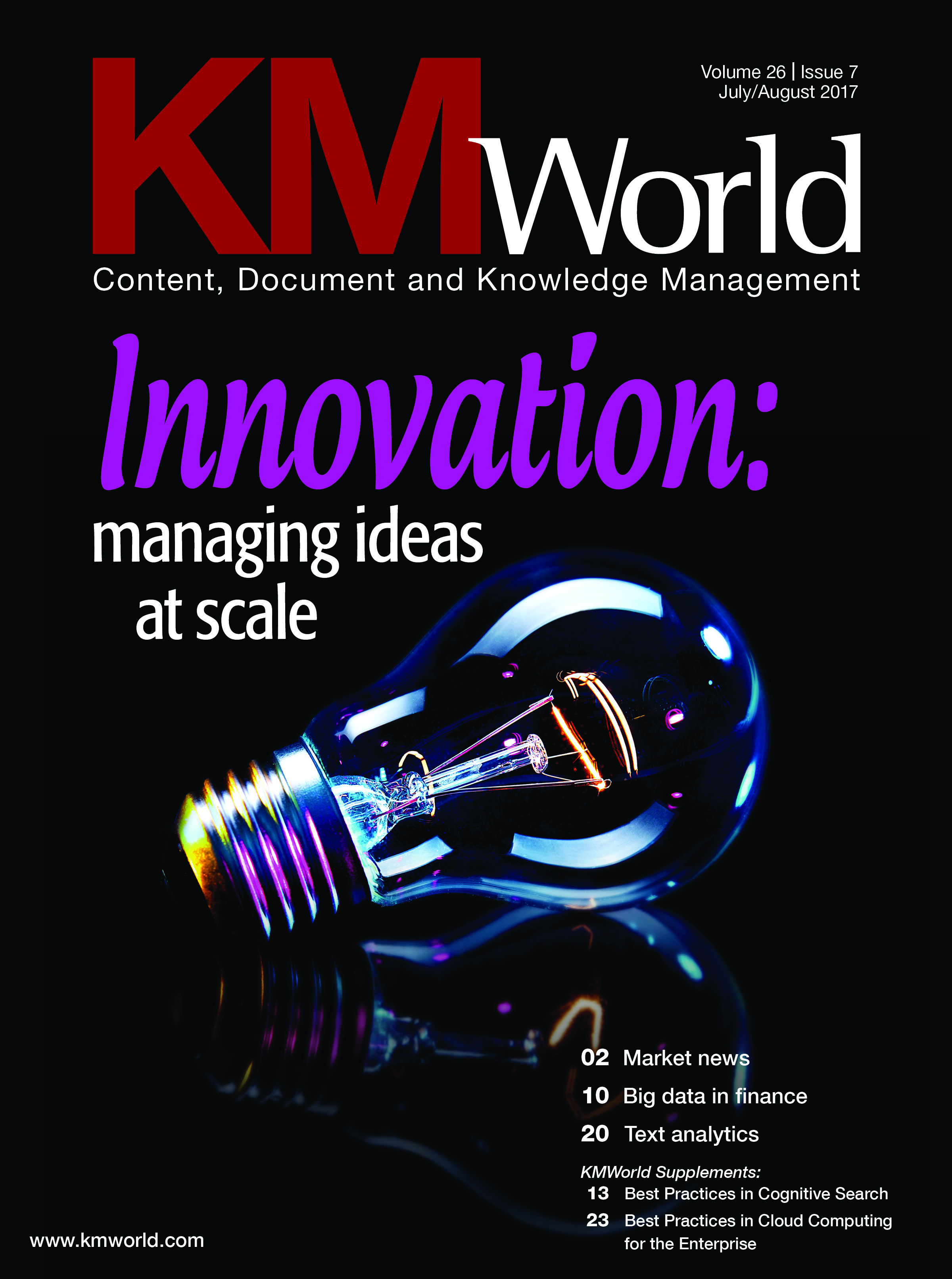 KMWorld Cover